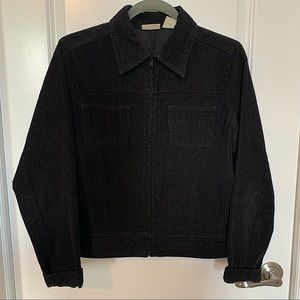 Vintage Black Corduroy Jacket